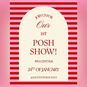 Join me for my 1st PoshShow!